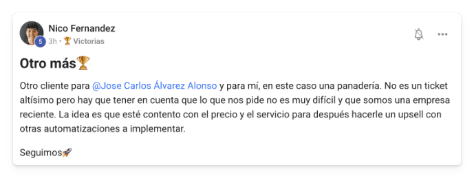 Victoria de un alumno de MonetizIA Masters #029