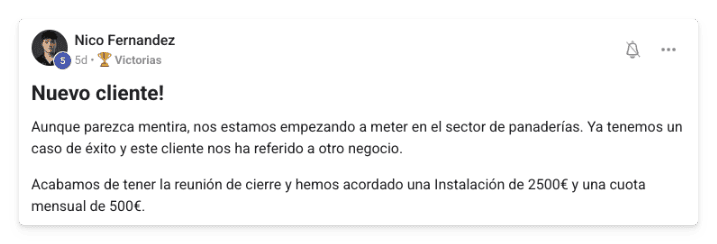 Victoria de un alumno de MonetizIA Masters #052