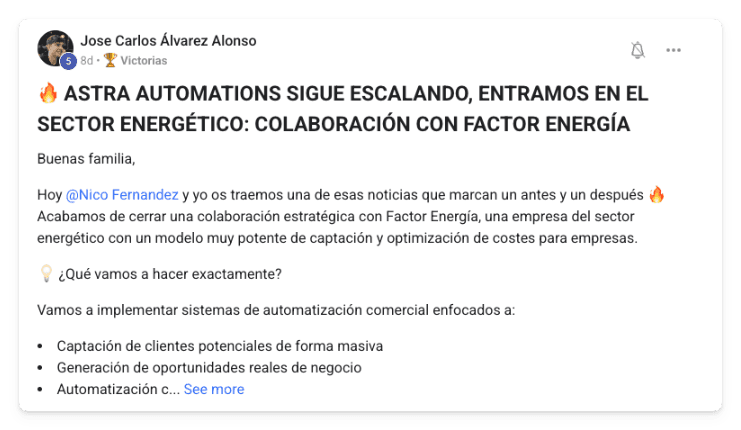 Victoria de un alumno de MonetizIA Masters #053